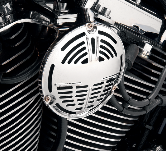 Drag Specialties 110db 12V Universal Replica Horn Early for Harley Davidson