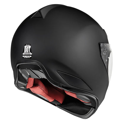 Icon Domain Rubatone Unisex Adult Motorcycle Street Riding Full Face Helmet