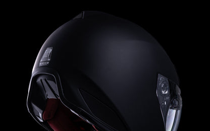 Icon Domain Rubatone Unisex Adult Motorcycle Street Riding Full Face Helmet
