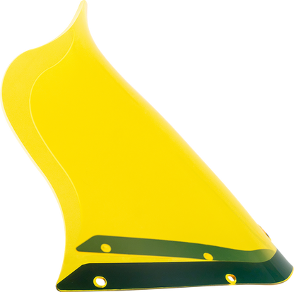 Klock Werks Flare 12.5" Yellow Ice Windshield fits Saddlemen S-RT Mini Fairing