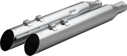 Khrome Werks 4" HP Plus Slash Up Slip On Mufflers for 2017-2026 Harley Touring