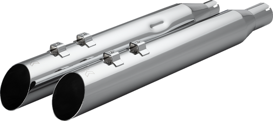 Khrome Werks 4" HP Plus Slash Up Slip On Mufflers for 2017-2026 Harley Touring