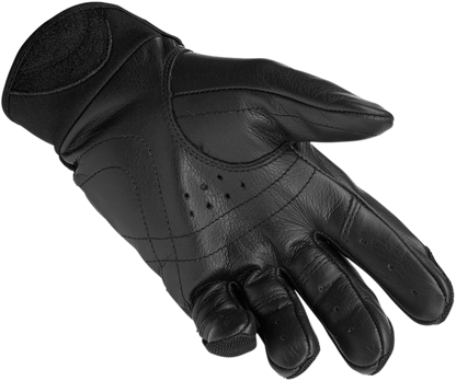Biltwell Mens Black Bantam XL Motorcycle Riding Street Racing Riding Gloves
