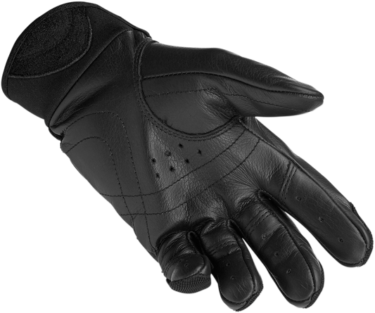 Biltwell Mens Black Bantam XL Motorcycle Riding Street Racing Riding Gloves