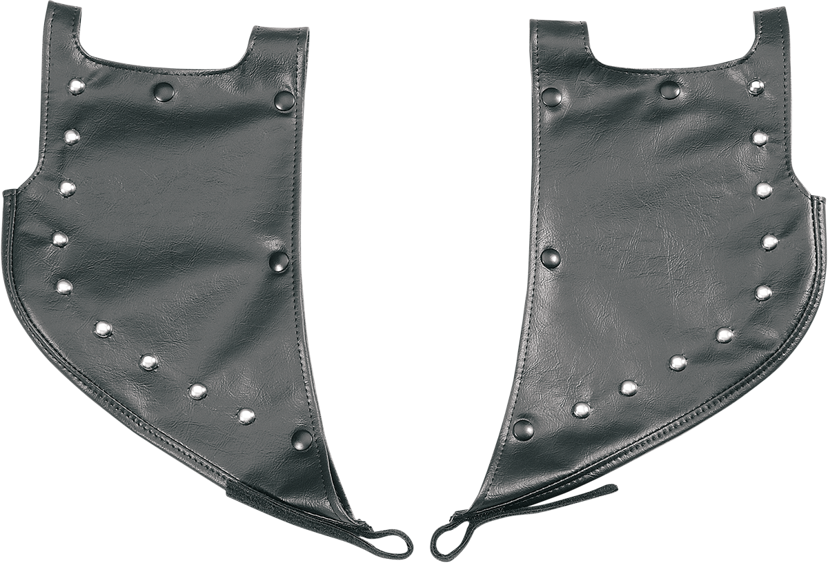 Drag Specialties Studded Highway Bar Rain Guards 2000-2016 Harley Softail Models