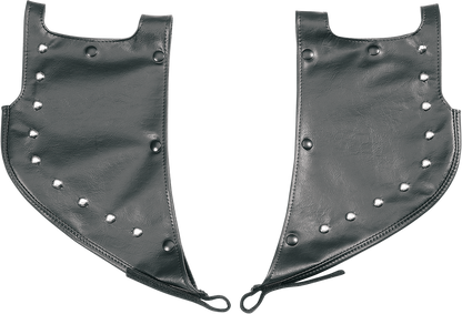 Drag Specialties Studded Highway Bar Rain Guards 2000-2016 Harley Softail Models