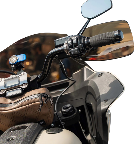 Klock Werks Flare Bronze Hand Guards fits 2023-2025 Harley Road Street Glide