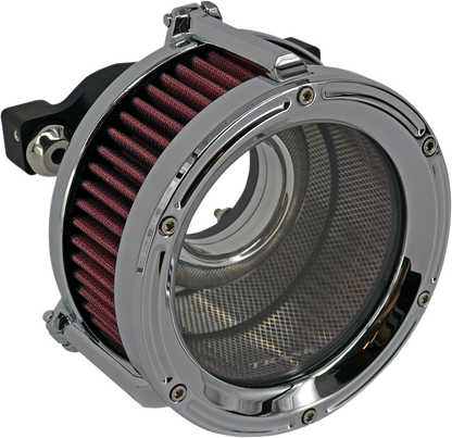 Trask Assault Charge High-Flow Chrome Air Cleaner for 1991-2022 Harley Sportster
