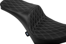 Drag Specialties Freedom Silver Diamond Seat fits 2018-2025 Harley Softail M8