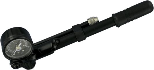 Progressive Suspension Mini 0-60 psi Gauge-Mounted Air Shock Pump for Harley