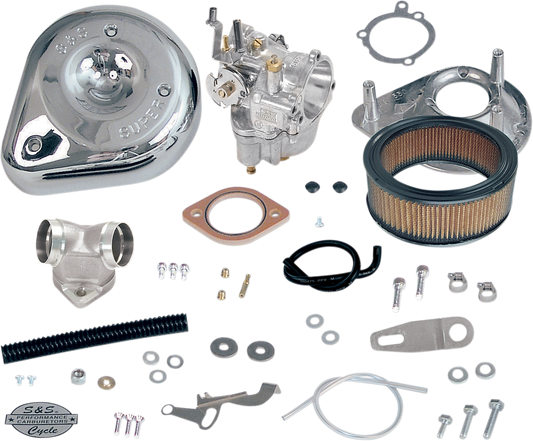 S&S Super E Carb Intake Manifold Kit 04-06 Harley Davidson Sportster XL 883 1200
