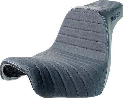 Slyfox Highnoon Classic Stitch Seat fits 2018-2025 Harley Softail Low Rider FLSB
