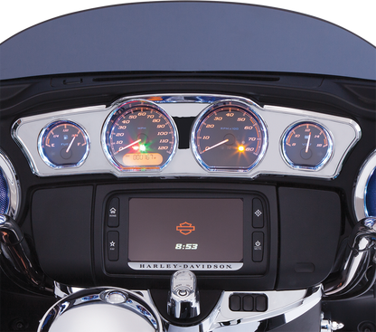 Ciro Shock & Awe LED Fairing Dash Accent 2014-2024 Harley Touring Street Glide
