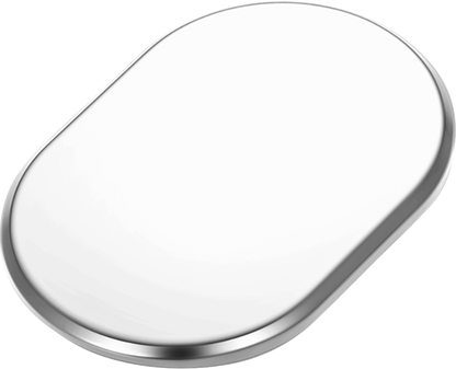 Figurati Smooth Left Side Antenna Hole Chrome Insert 2009-2023 Harley Touring