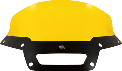 Klock Werks Kolor Flare 6" Yellow Windshield 2022-2024 Harley Softail Low Rider