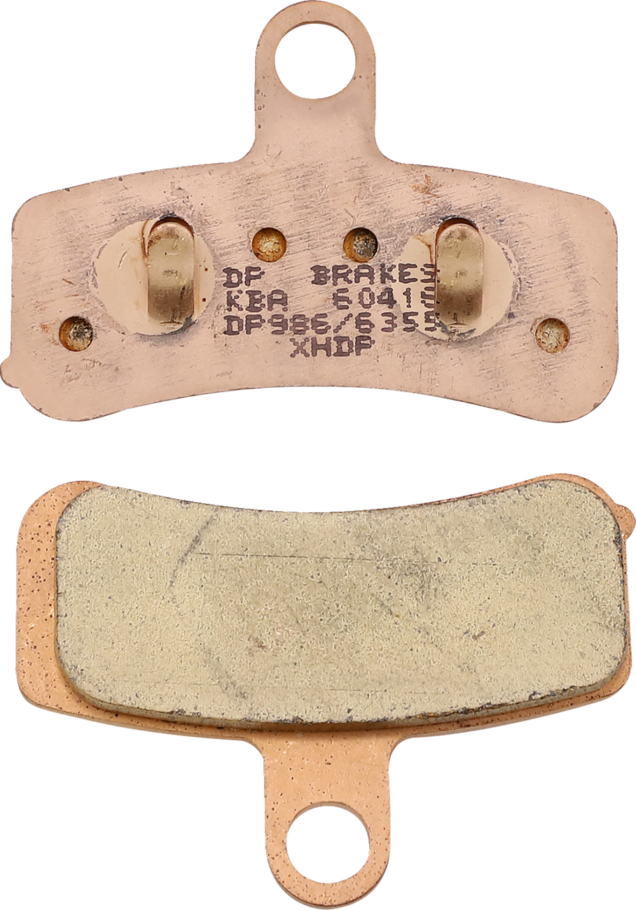 Dp Brakes Sintered Metal Front Brake Pad Set for 2008-2017 Harley FXDB