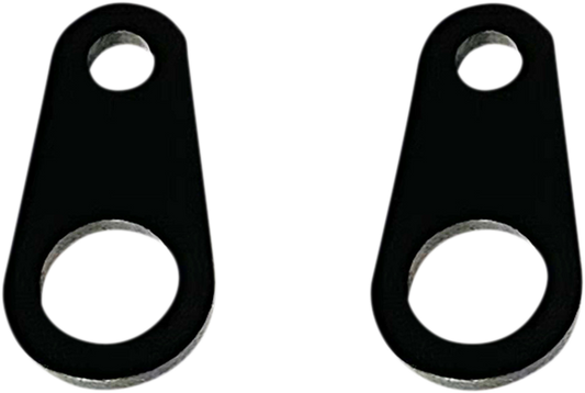 Custom Dynamics Micro Bullet Turn Signal Flat Mounting Brackets Harley Davidson
