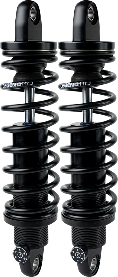 Legend Revo-A Adjustable Heavy Duty 14" Rear Shocks for 2002-22 Harley Sportster