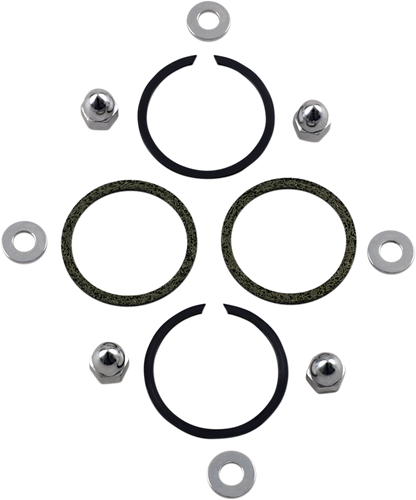 James Gasket Exhaust Port Gasket Kit 1982-2020 Harley Dyna Touring Softail XL
