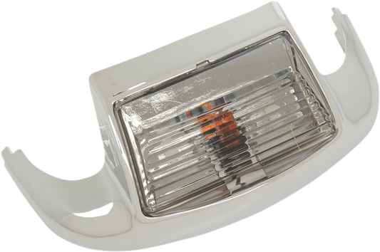 Drag Specialties Smoke Lens Front Fender Tip Light 1980-1995 Harley Touring FLHR