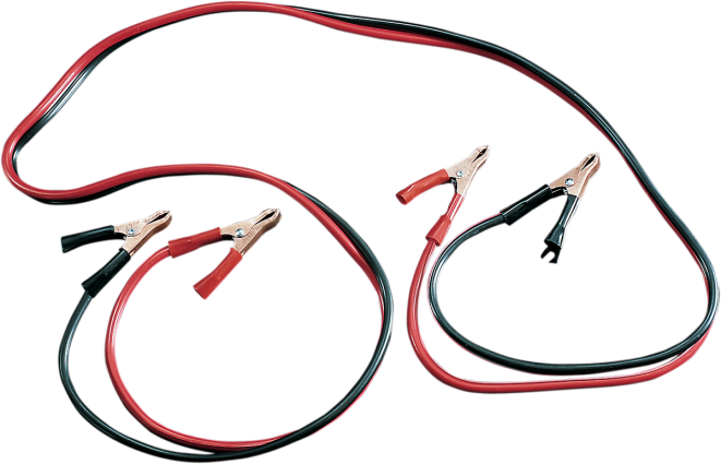 Drag Specialties 6' 12 Gauge Motorcycle Jumper Cables Harley Davidson Sportster