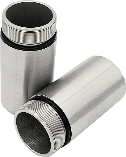 Cycle Visions Chrome +3" 49mm Fork Tube Extensions for 1987-2021 Harley Davidson