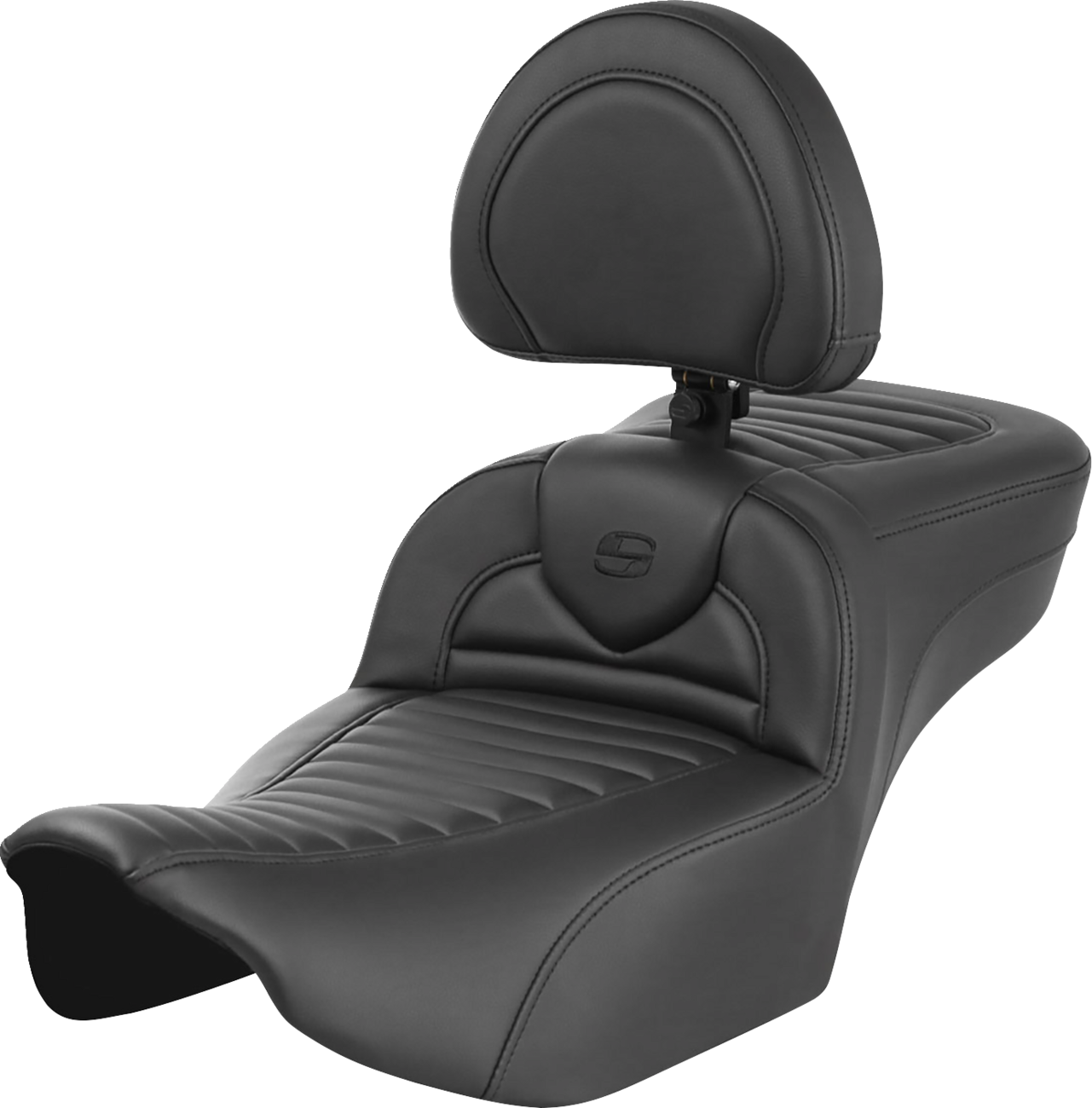 Saddlemen Roadsofa Tuck n Roll Extended Seat & Backrest for 23-25 Harley Touring