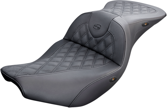 Saddlemen Roadsofa Lattice Heated Seat for 2014-2022 Indian Chief Roadmaster