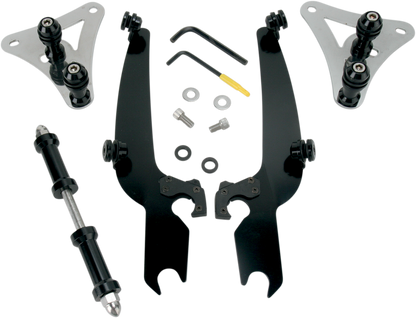 Memphis Shades Trigger Lock Windshield Mount Kit 1988-2007 Harley Softail FXST