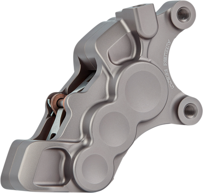 Arlen Ness Titanium 6-Piston Front Right Brake Caliper fits 2006-25 Harley 11.8"