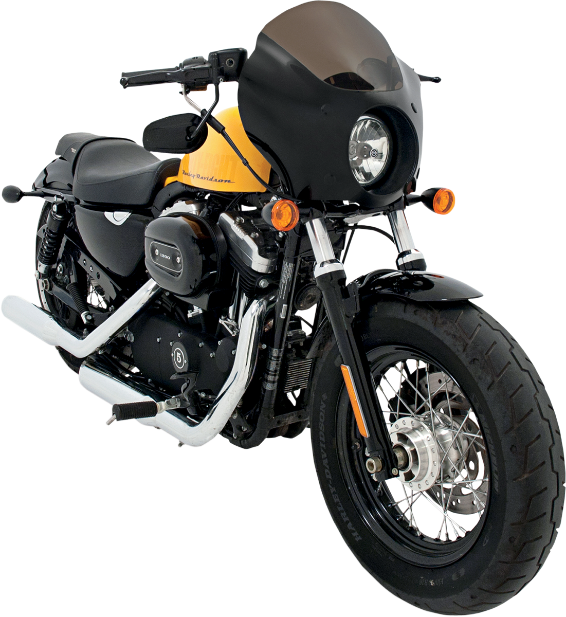 Memphis Shades Gauntlet Fairing & Mount Kit 2006-2021 Harley Dyna Softail FXBB