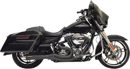 Bassani Road Rage II 2-1 Hot Rod Turnout Chrome Exhaust 2007-2016 Harley Touring