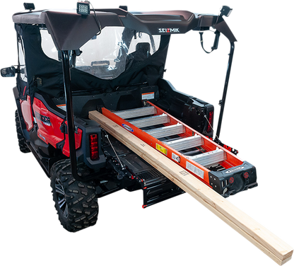 Sizmik Black Cargo Utility Bed Extender 2016-2019 Honda Pioneer 700 1000 Deluxe