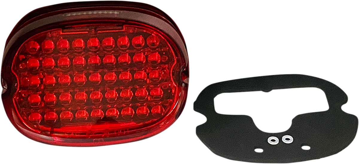Custom Dynamics Red Top Window LED Taillight Kit fits 1999-2024 Harley Models