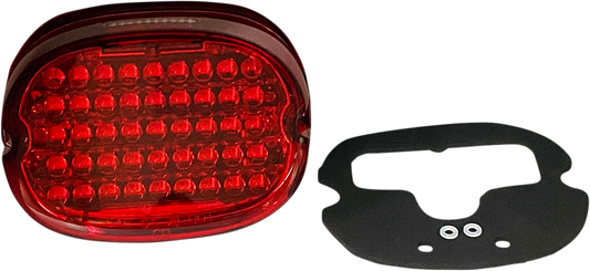 Custom Dynamics Red Top Window LED Taillight Kit fits 1999-2024 Harley Models