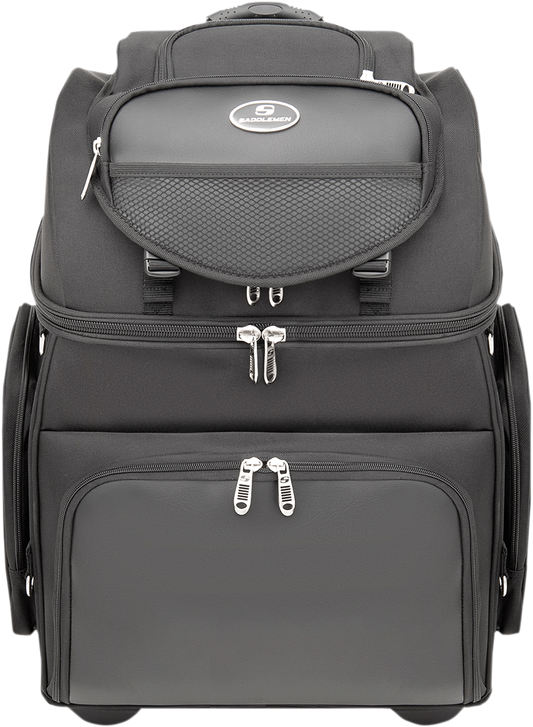 Saddlemen Universal Textile BR4200 Weather-Resistant Rear Sissy Bar Roll Bag