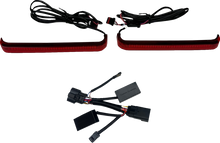 Custom Dynamics Low Profile Red Saddlebag Lights for 2026 Harley Touring