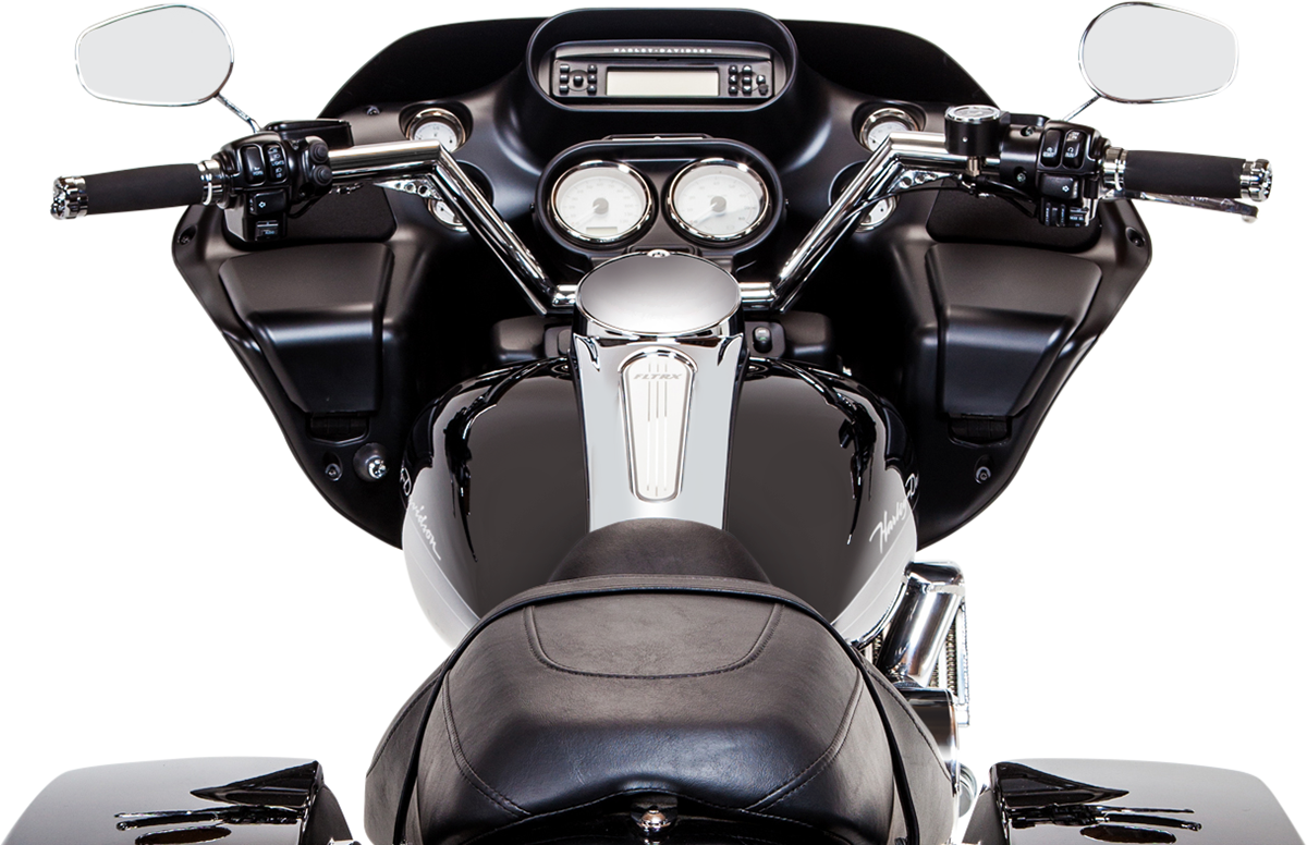 Trask V-Line +2" Chrome Handlebar for 1998-2013 Harley Davidson Road Glide FLTR