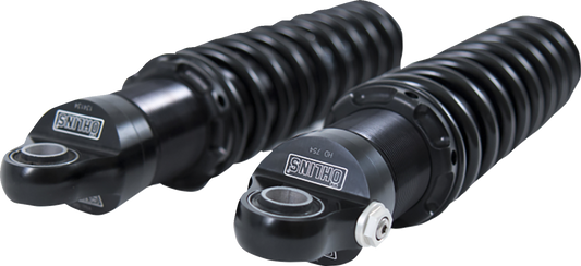 Ohlins HD 761 Twin 12" STX36 Blackline Rear Shocks for 1991-2017 Harley Dyna FXD