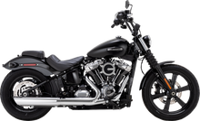 Vance & Hines Twin Slash Chrome 4" Slip On Muffler for 2025 Harley Softail 16750