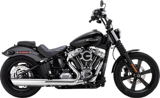 Vance & Hines Twin Slash Chrome 4" Slip On Muffler for 2025 Harley Softail 16750