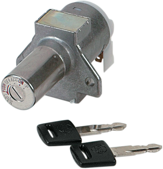 Emgo Ignition Switch 2 keys 78-82 CBX CX500C CBX GL1000 Honda Gold wing Silver