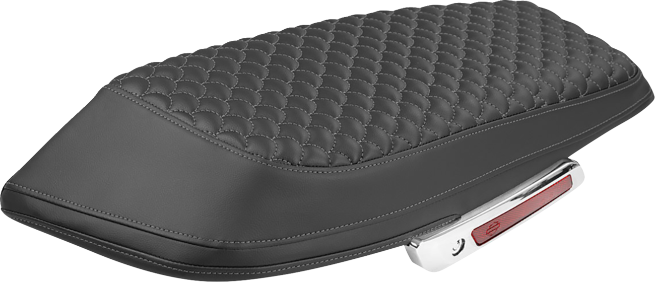 Saddlemen Gray Dragon Scale Saddlebag Lid Covers for 2023-2026 Harley Touring
