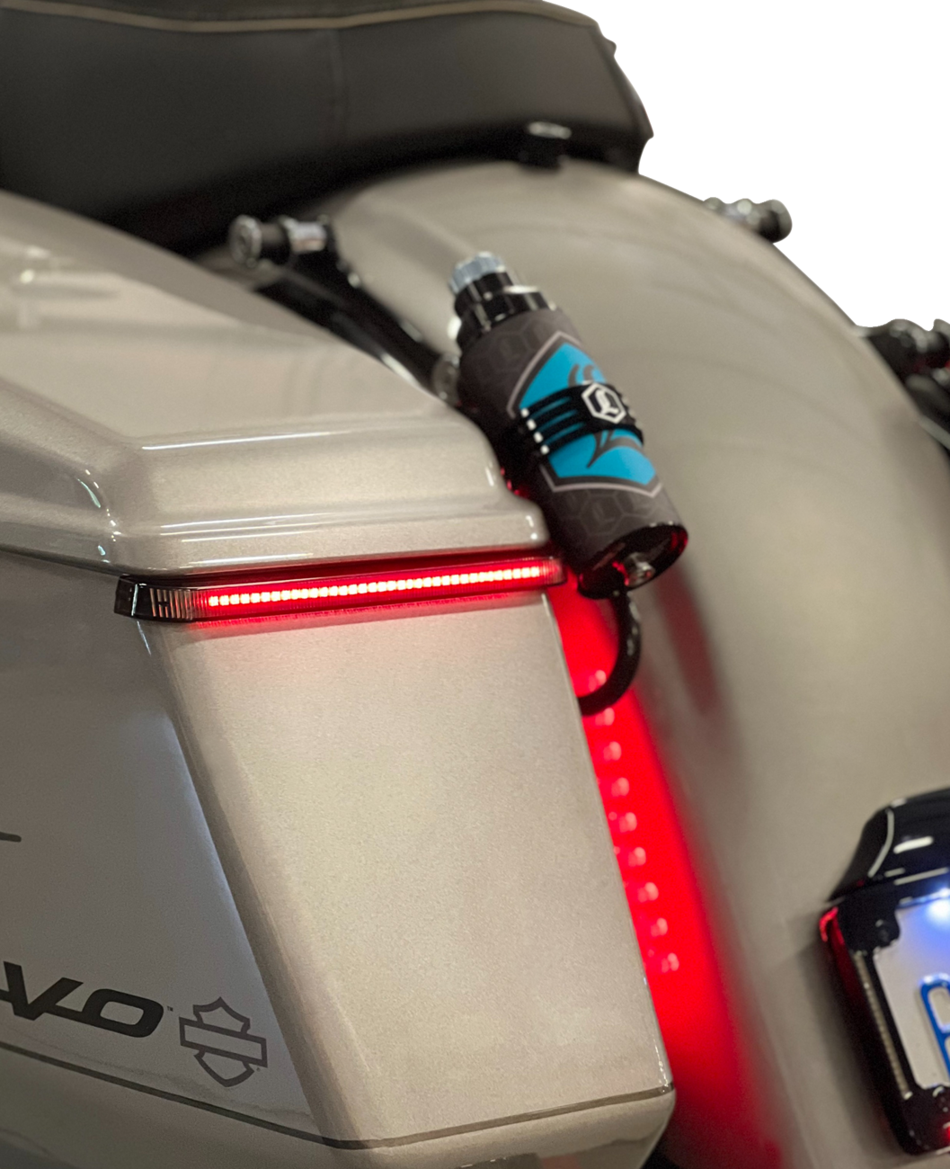 Custom Dynamics Low Profile LED Smoke Saddlebag Lights 2023-2025 Harley Touring