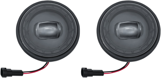 Kuryakyn 2474 Orbit 4-1/2" White LED Front Passing Lamp Lights for Harley