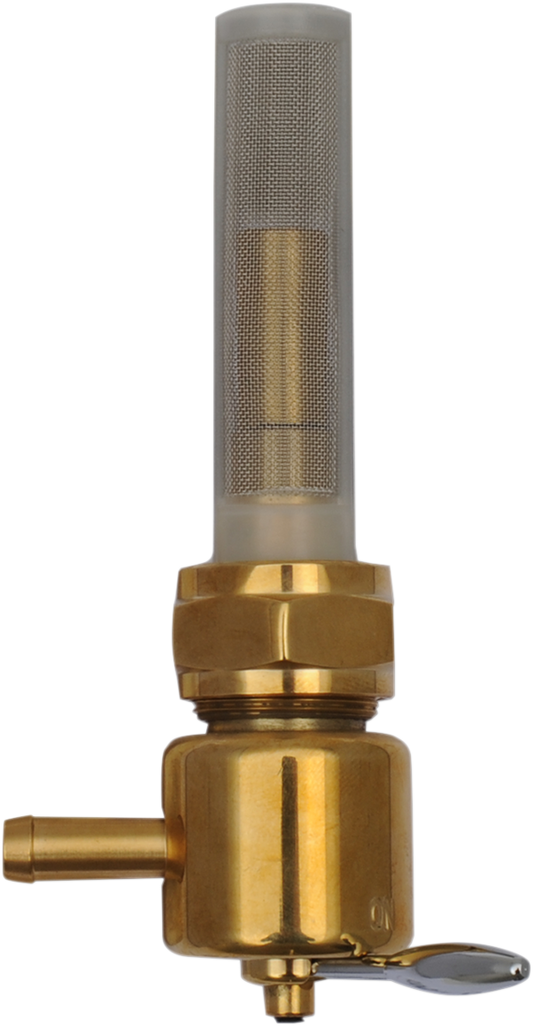 Drag Specialties Bronze Rear Facing Hi Flow Motorcycle Fuel Petcock For Harley