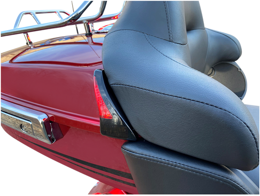 Custom Dynamics Backrest Red LED Lights 2014-2024 Harley Touring FLHTK FLTRU