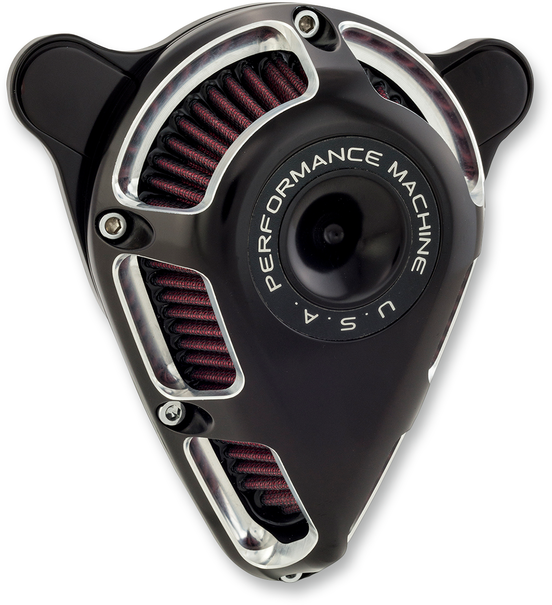 Performance Machine Contrast Cut Jet Air Cleaner Filter 1991-21 Harley Sportster