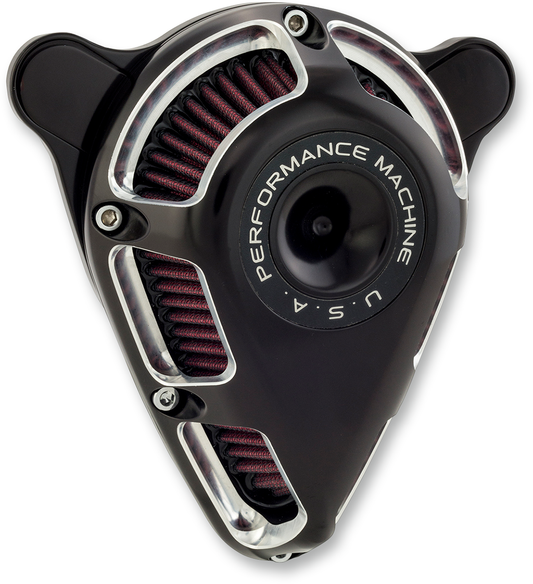 Performance Machine Jet Teardrop Air Filter Kit 2008-2017 Harley Touring Softail