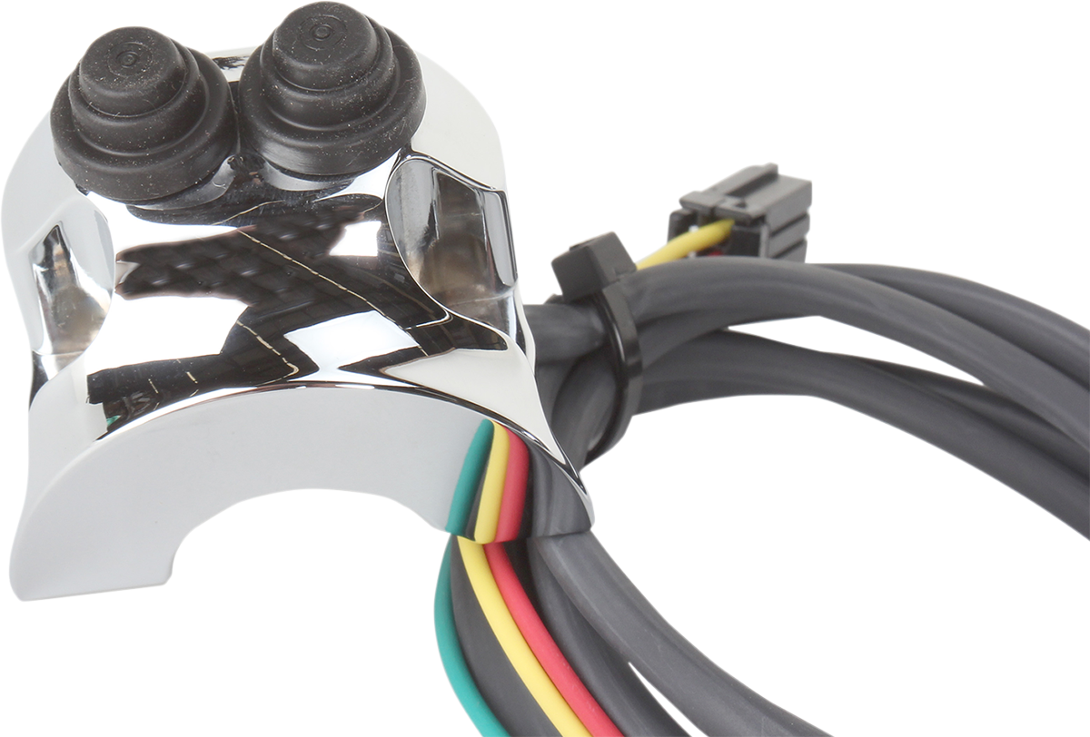 Legend Chrome Handlebar Mounted Air Ride Suspension Control Switch Assembly